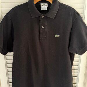 Lacoste Men's Black Polo Shirt